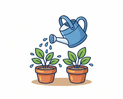 Water the plants